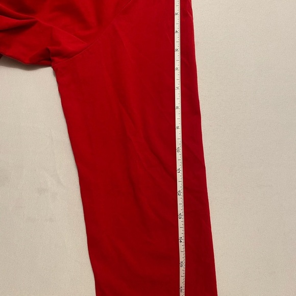 Lauren Ralph Lauren Top Women 1X Red Pullover Blouse Casual Preppy Breathable - Picture 9 of 10